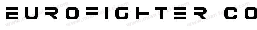 Eurofighter Condensed字体转换